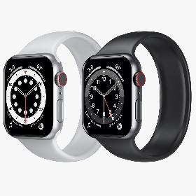 3D Apple Watch 6 Aluminum Case with Solo Loop model
